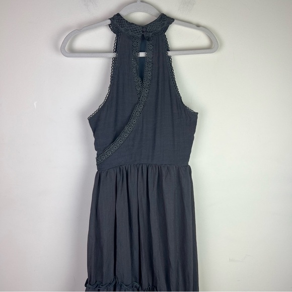 Joyfolie Ethereal Boho Vintage Inspired Photo Shoot Maxi Dress Tiered Lace | XS - Picture 3 of 13